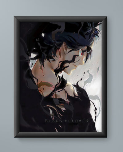 تابلو مدل انیمه آستا بلک کلاور asta black clover anime 08