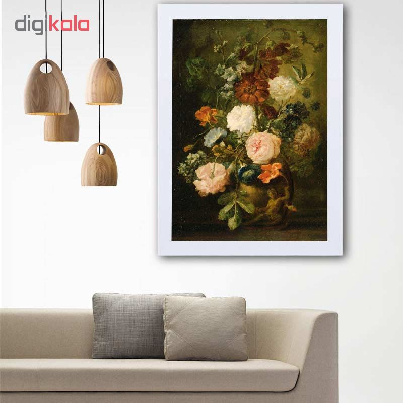 تابلو گالری استاربوی طرح گل مدل هنری 86 - Image 2