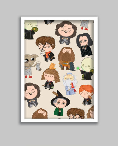تابلو مدل هری پاتر Harry Potter کد LA-G10582
