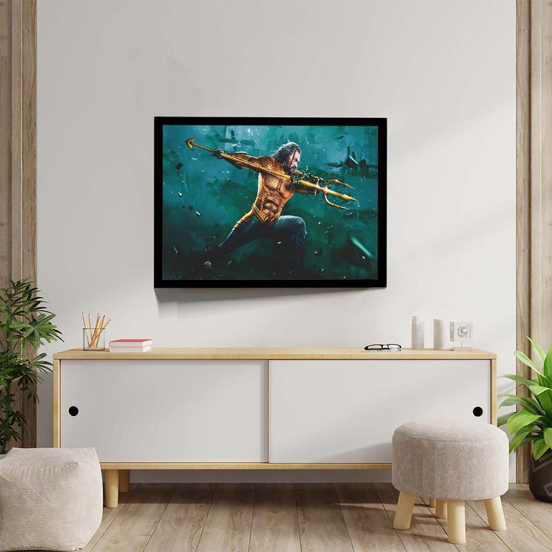تابلو مدل aquaman ocean king کد F-10032 - Image 4