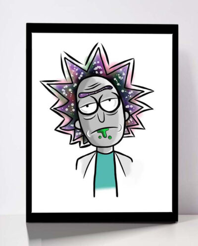 تابلو مدل Rick Morty کد F-1071
