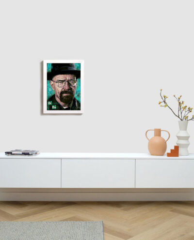 تابلو مدل سریال برکینگ بد والتر وایت breaking bad walter white W452