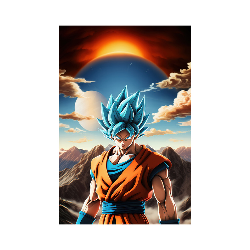 تابلو مدل گوکو دراگون بال 05 Goku Dragon Ball - Image 2