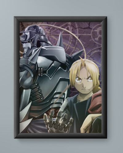 تابلو مدل انیمه ادوارد آلفونس فول متال آلکمیست 22 Edward Alphonse Fullmetal Alchemist anime