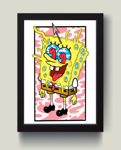 تابلو مدل دکوراتیو باب اسفنجی sponge bob کدG8-34