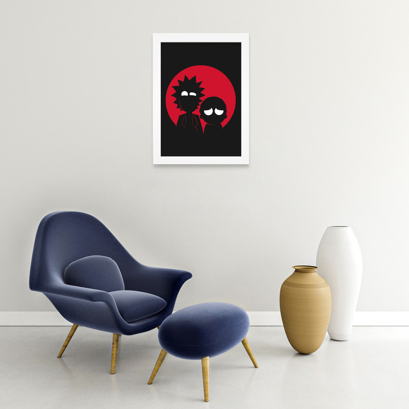 تابلو مدل Rick And Morty کد RF-5005 - Image 2