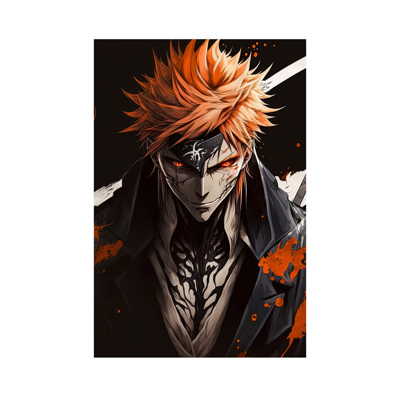 تابلو مدل ایچیگو کوروساکی بلیچ ichigo kurosaki bleach 01 - Image 2