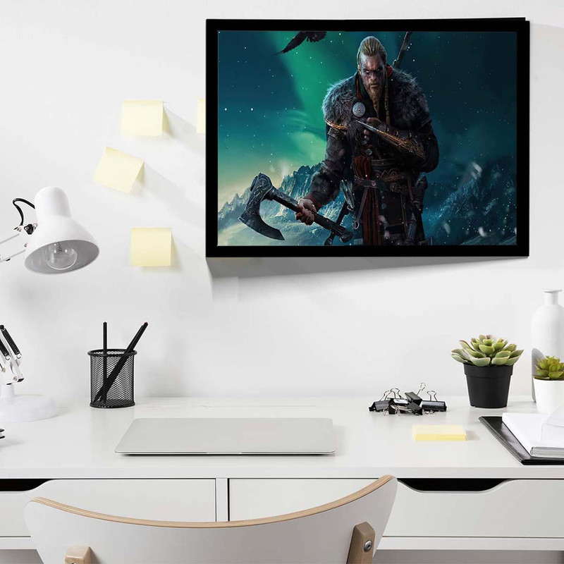 تابلو مدل assassins creed valhalla game کد F-10038 - Image 6