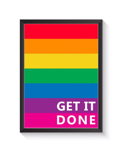 تابلو وینا مدل 01 Get It Done