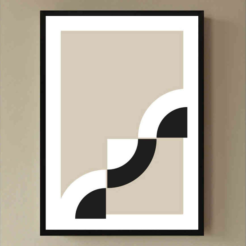 تابلو مدل Grafic semi circles کد 248901921 - Image 3