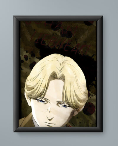 تابلو مدل انیمه یوهان لیبرت مانستر Johan Liebert Monster anime 07