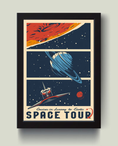 تابلو مدل Space tuor کد S0618-b
