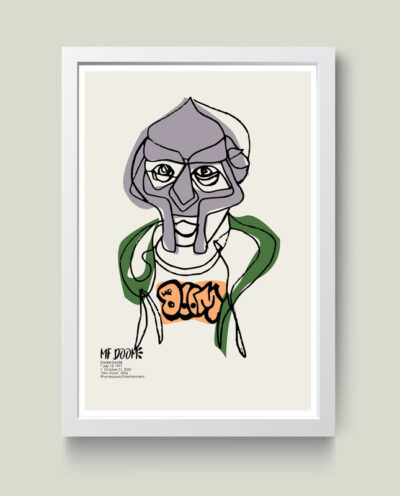 تابلو مدل MF DOOM کد m2477-w