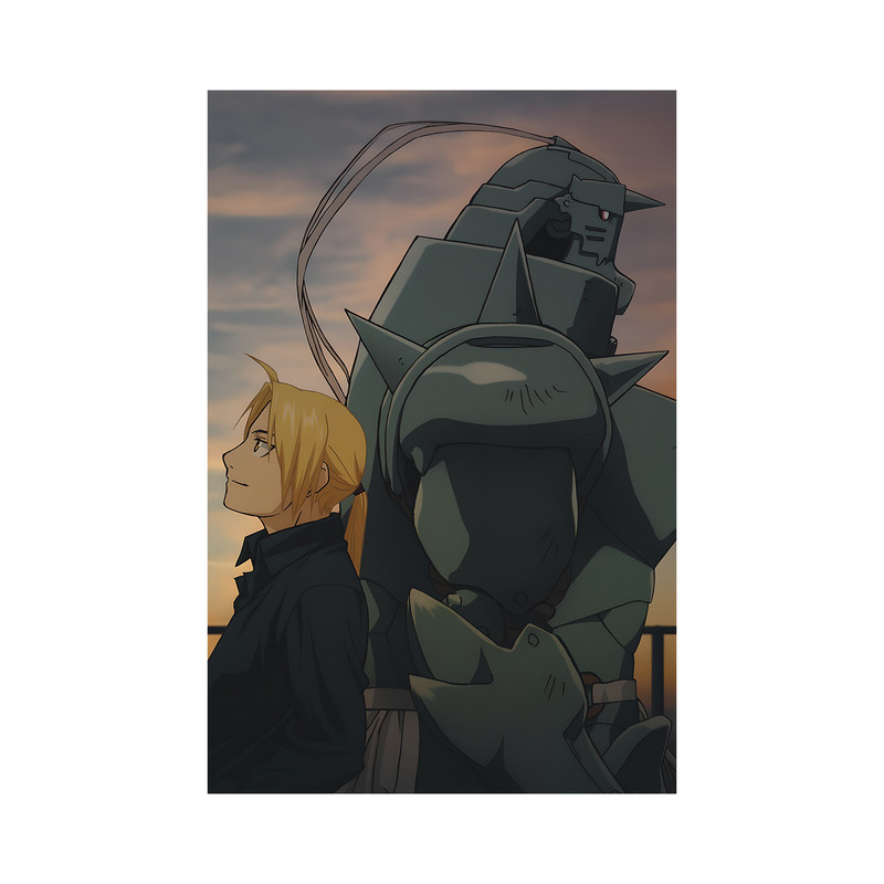 تابلو مدل انیمه ادوارد آلفونس فول متال آلکمیست 10 Edward Alphonse Fullmetal Alchemist anime - Image 2