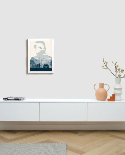 تابلو مدل سریال کاراگاه حقیقی true detective W436