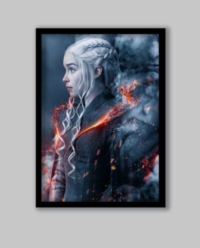 تابلو مدل سریال بازی تاج و تخت Game of Thrones کد LA-G10733-2