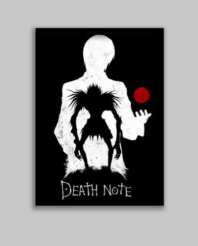 تابلو مدل انیمه دفترچه مرگ Death Note کد LA-G10541-2