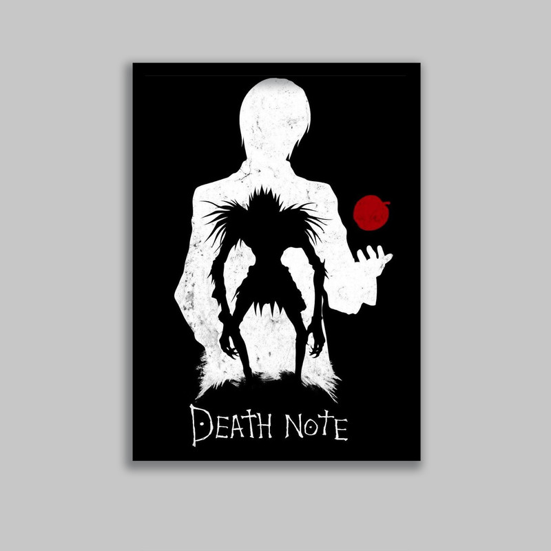 تابلو مدل انیمه دفترچه مرگ Death Note کد LA-G10541-2
