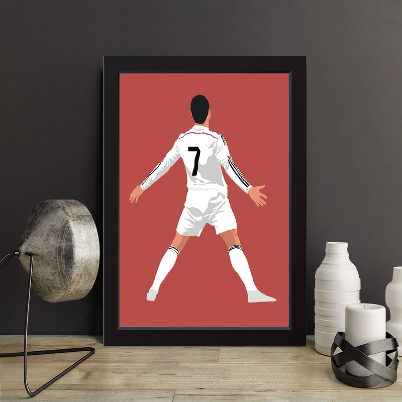 تابلو مدل Minimall رونالدو Ronaldo کدS1638-b - Image 4