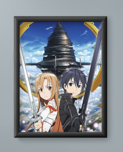 تابلو مدل انیمه سورد آرت Sword Art anime 09