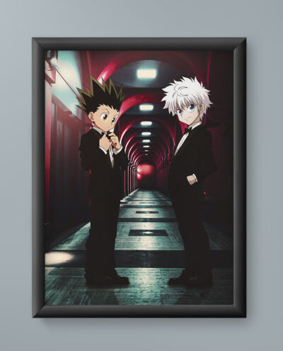 تابلو مدل انیمه گون کیلوا هانتر ایکس هانتر gon Killua Hunter Hunter anime 14