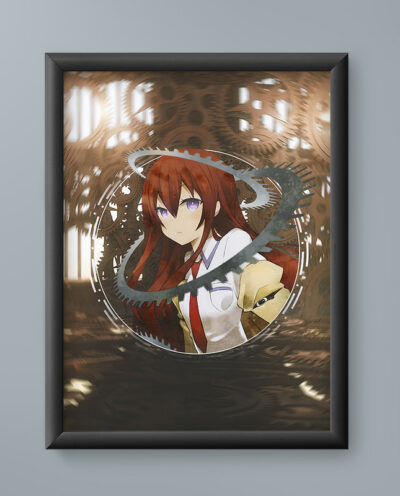 تابلو مدل انیمه کوریسو ماکیسه اشتاینز گیت Kurisu Makise SteinsGate anime 16
