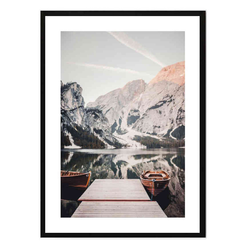 تابلو مدل Braies lake کد 248901811