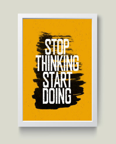 تابلو مدل Start doing کدG7-29