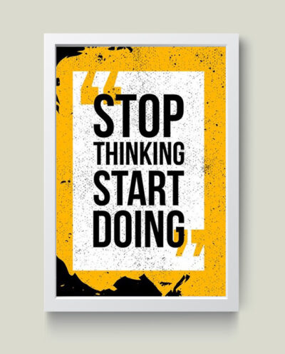 تابلو مدل دکوراتیو انگیزشی start doing کد G7-20