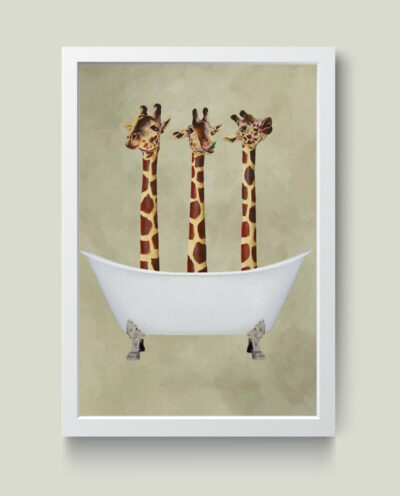تابلو مدل giraffe کد m2662-w