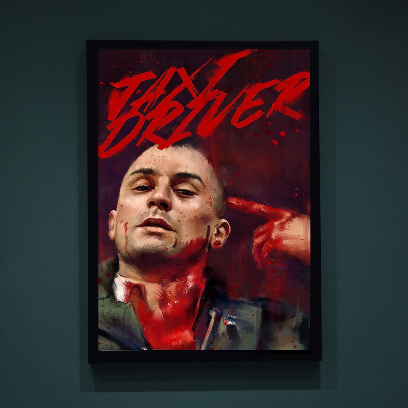 تابلو بلوویش مدل Taxi Driver - Image 2
