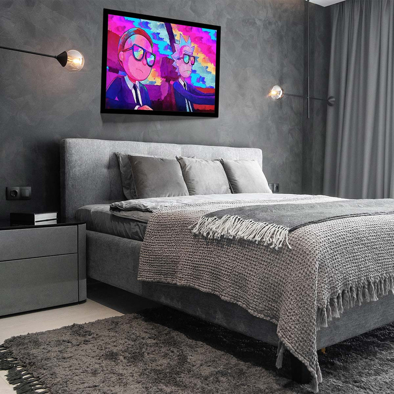 تابلو مدل rick and morty کد G2061 - Image 5