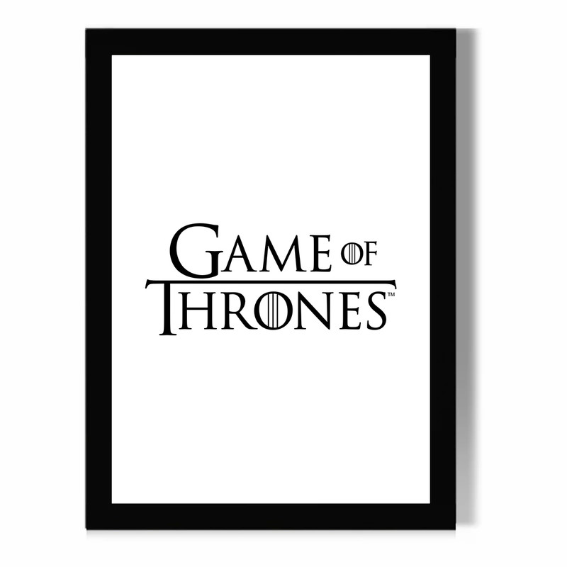 تابلو مدل دیواری طرح سریال گیم آف ترونز Game of Thrones کد FD145
