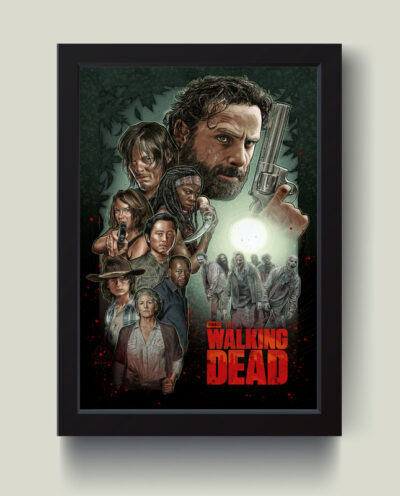تابلو مدل واکینگ دد walking dead کد G14-22