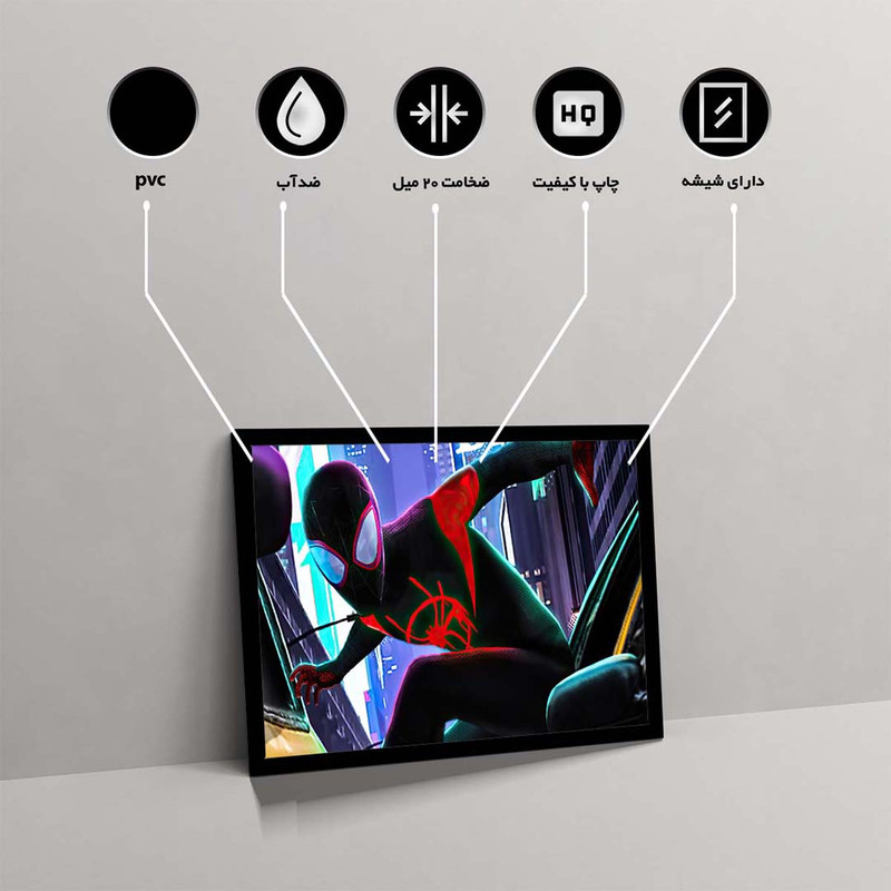 تابلو مدل spiderman کد F-17038 - Image 10