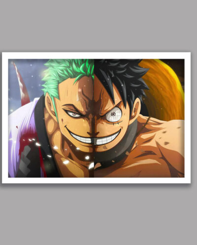تابلو مدل انیمه وان پیس One Piece کد LA-G10504