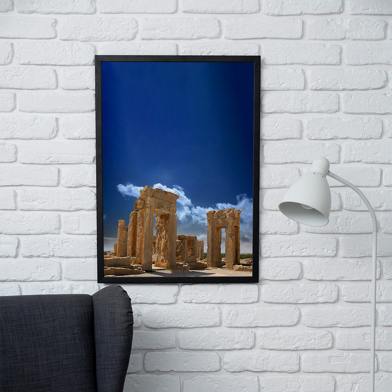 تابلو مدل دیواری طرح تخت جمشید کد FD307 - Image 2
