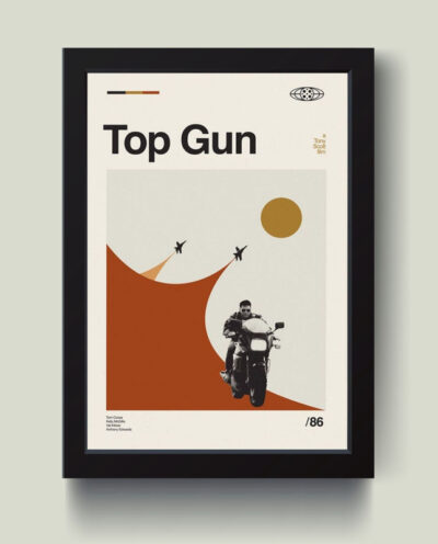 تابلو مدل Top gun طرح تام هاردی کد Q2126