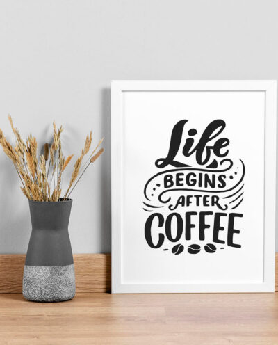 تابلو صبا طرح مدل COFFEE کد 725w