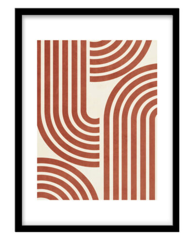 تابلو فورنیمو مدل دکوراتیو Abstract Various Waves کد 0310B