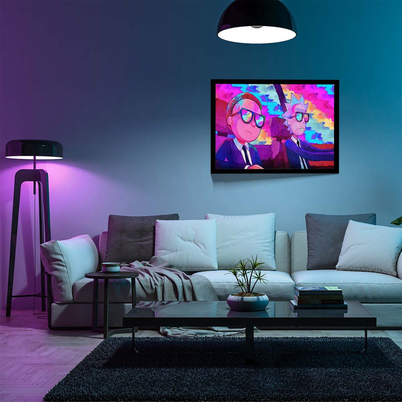 تابلو مدل rick and morty کد G2061 - Image 7