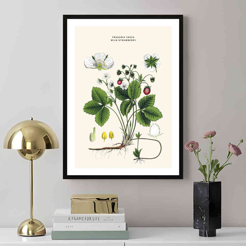تابلو مدل Wild strawberry کد 2489011045 - Image 2