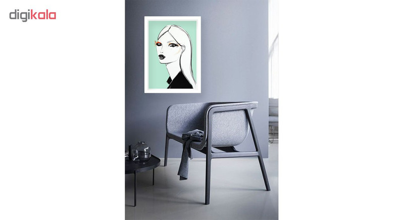 تابلو هیلما گالری کد HAP1771 WHITE - Image 2