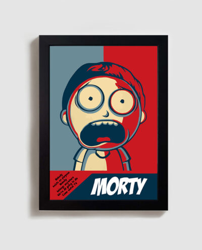 تابلو مدل ریک و مورتی rick and morty BL15
