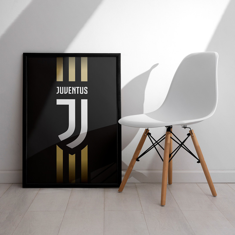 تابلو مدل دیواری طرح یوونتوس Juventus کد FD585 - Image 3