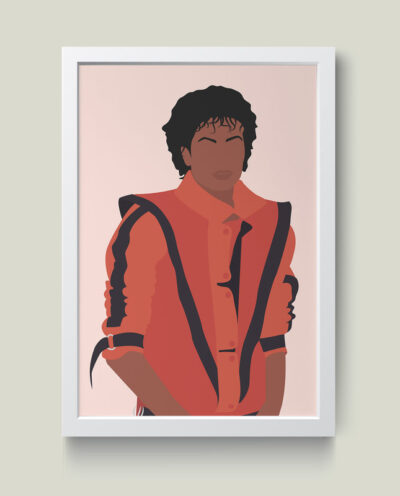 تابلو مدل دکوراتیو مایکل جکسون michael jackson کد G8-17