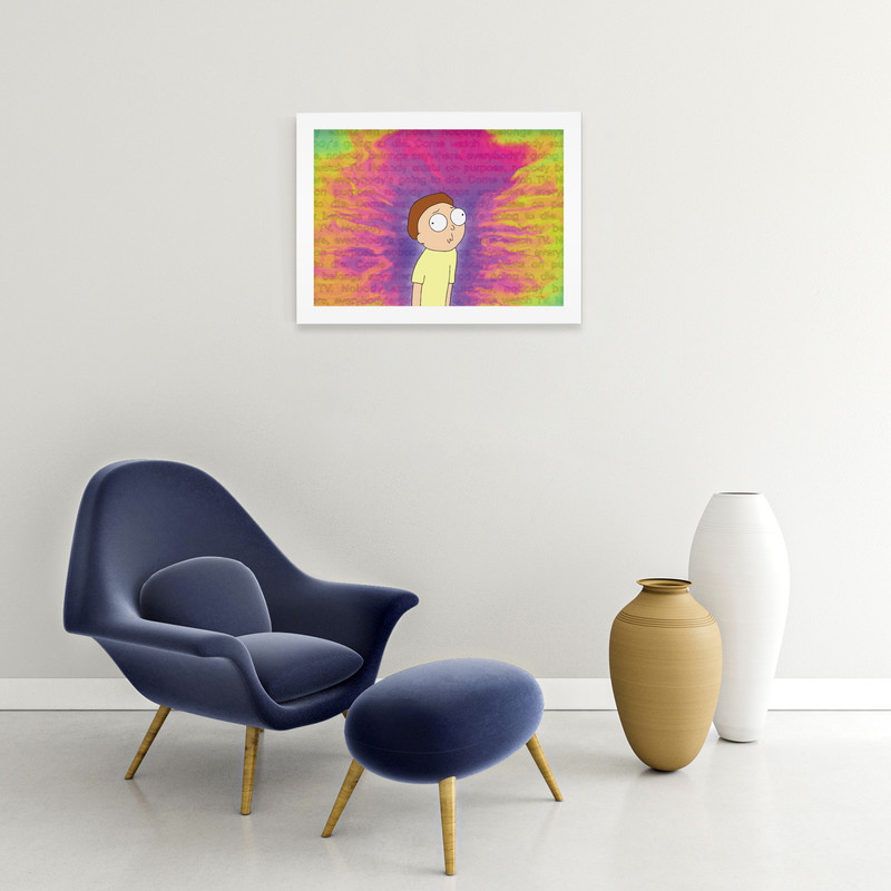 تابلو مدل Rick And Morty کد RF-5018 - Image 3